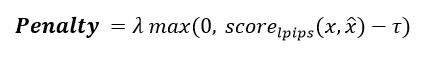 Hinge Penalty Equation
